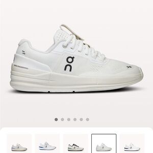 Brand new, never worn white and green Roger pro onclouds